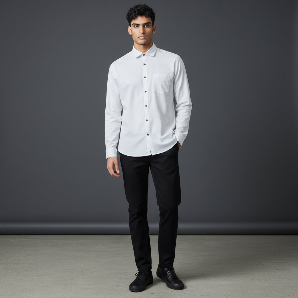 Cotton Polyester Classic Shirt