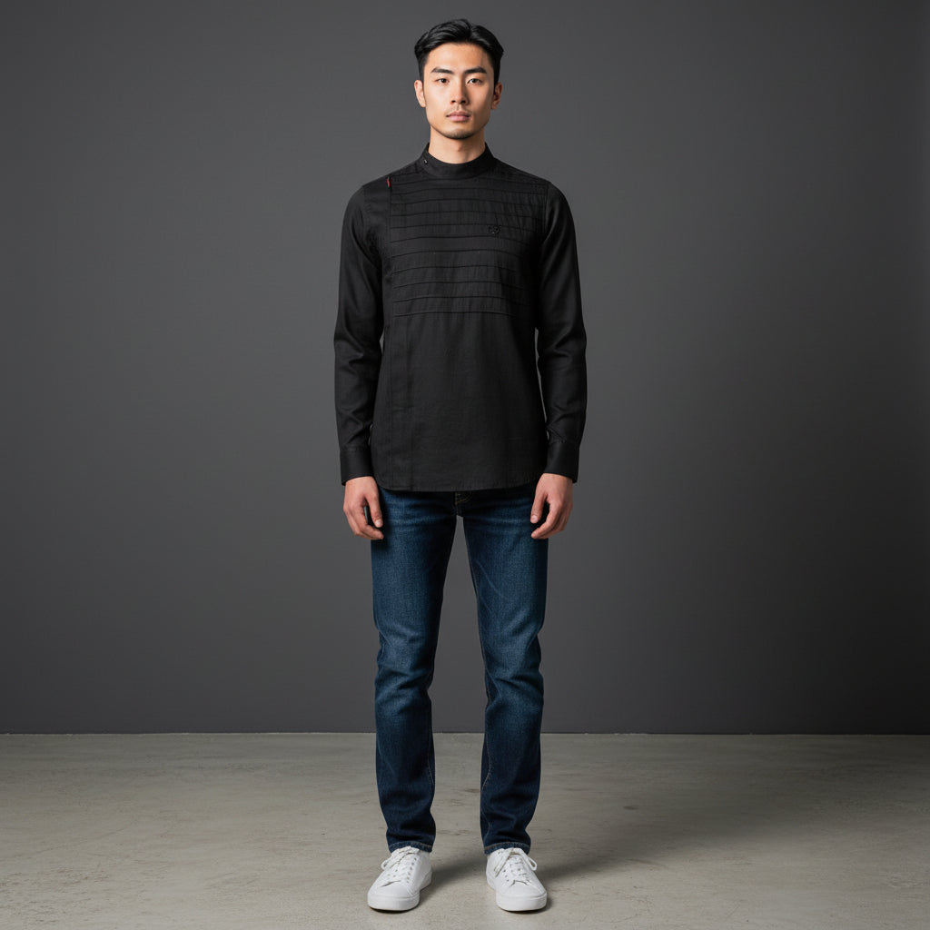 Cotton-Polyester Shirt Casual Wear