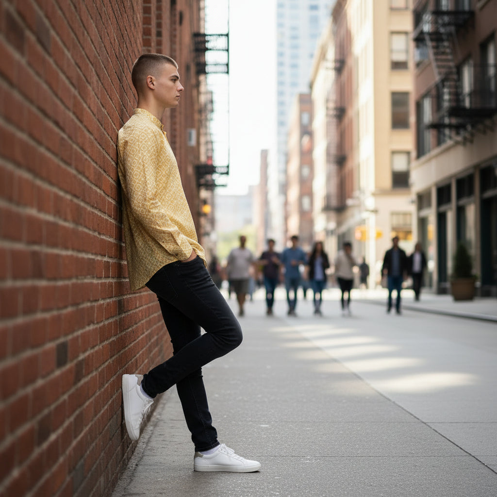 Cotton-Polyester Half Kurta