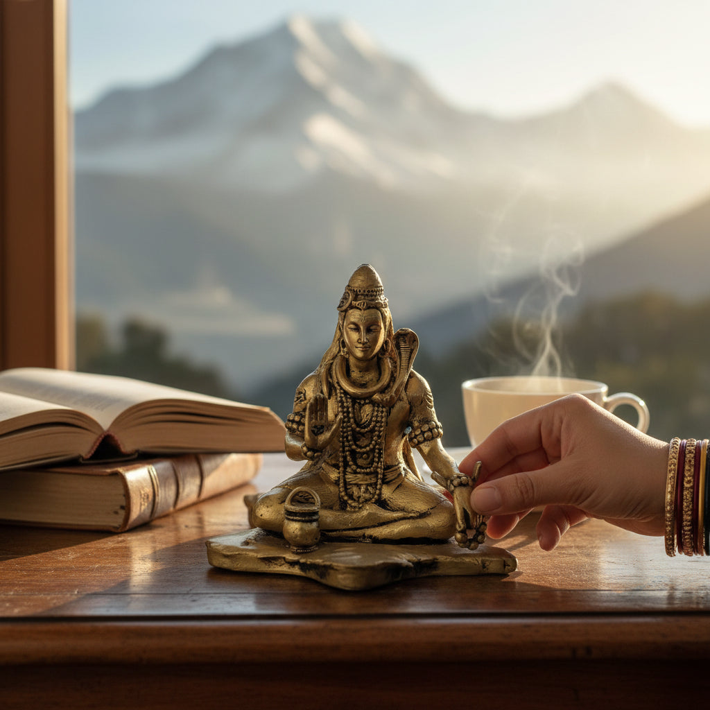 Brass Lord Shiva Idol