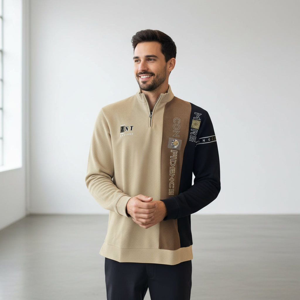 Cotton-Polyester Printed T-shirt