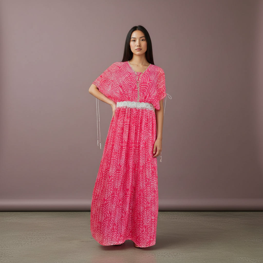 Georgette Chiffon Gown Comfort Casual