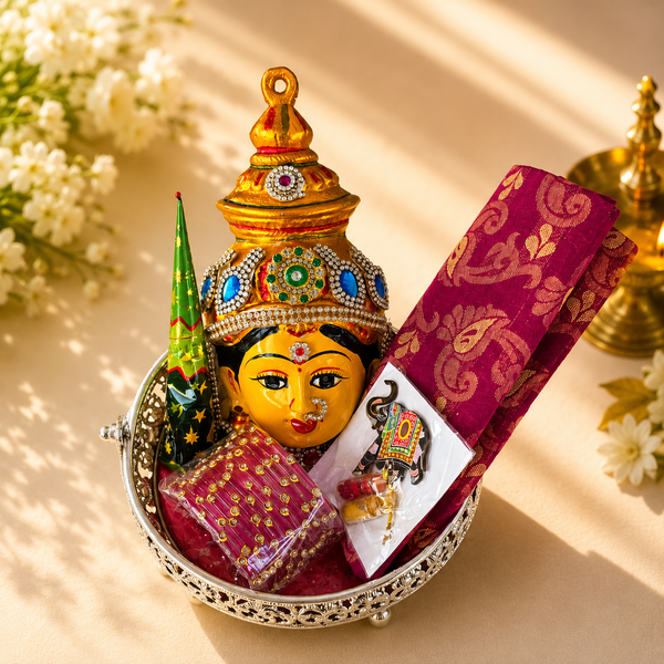Varalakshmi Devi Pooja Alankaram Set