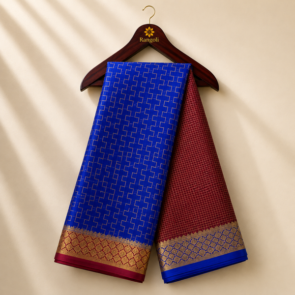 this is a Mysore saree so give the title and description