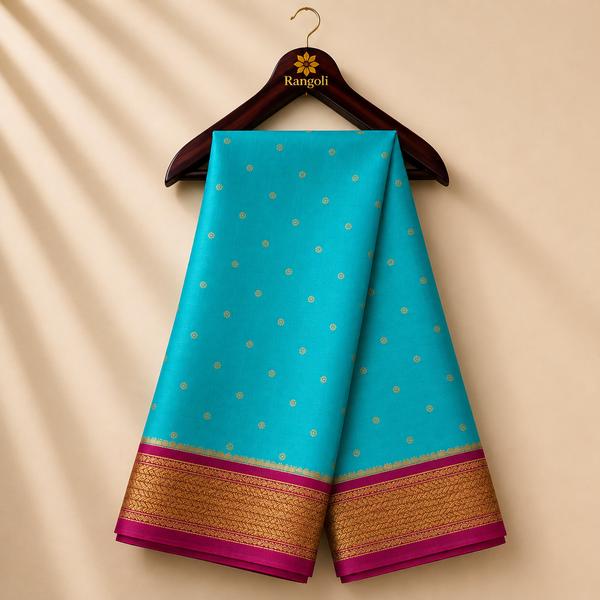 this is a Mysore saree so give the title and description