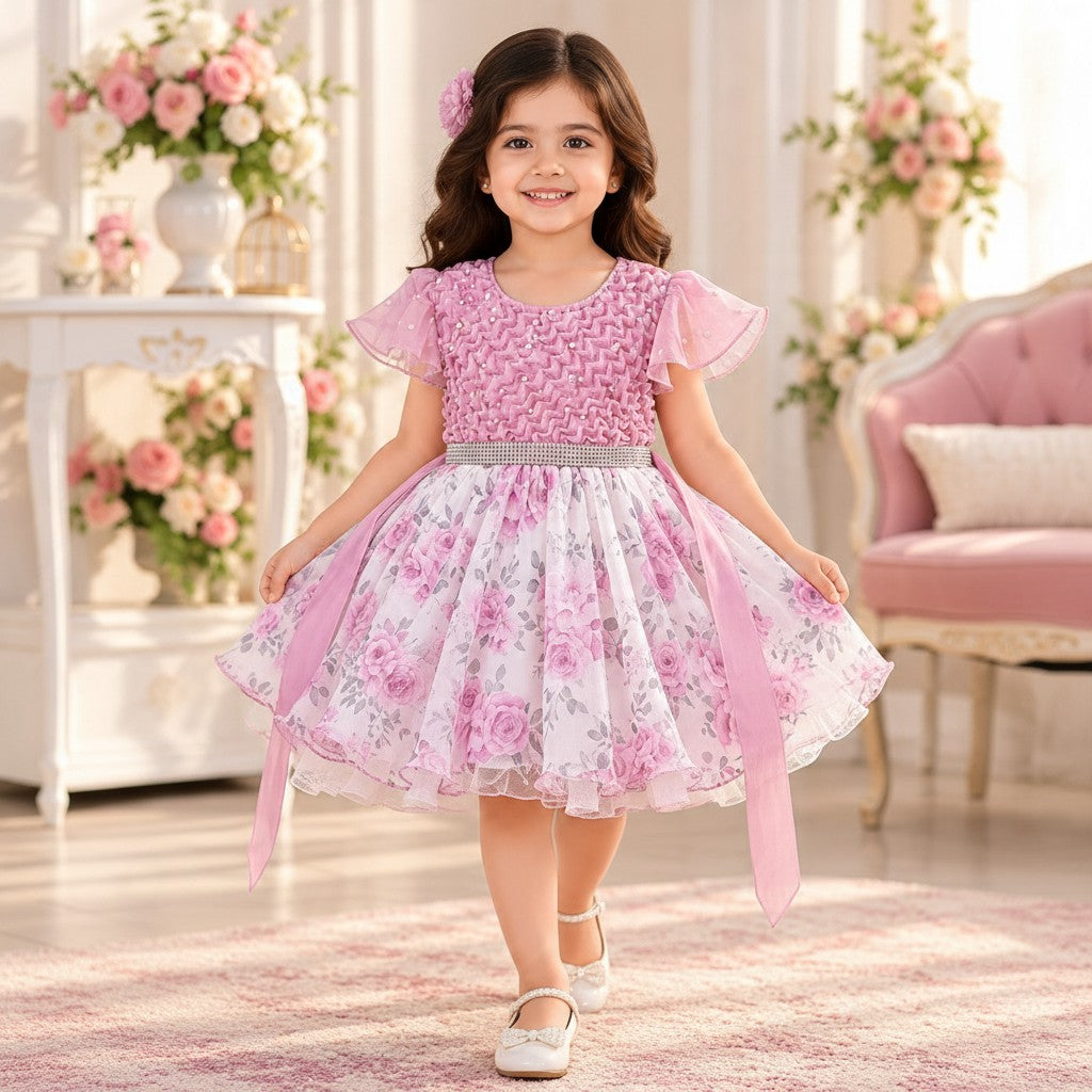 Blush Pink Princess Frock