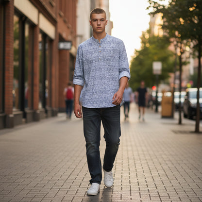 Cotton Polyester Half Kurta