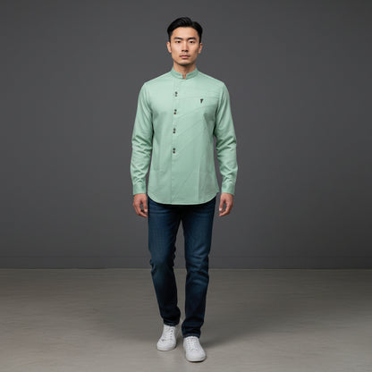 Cotton-Polyester Shirt Smart Casual