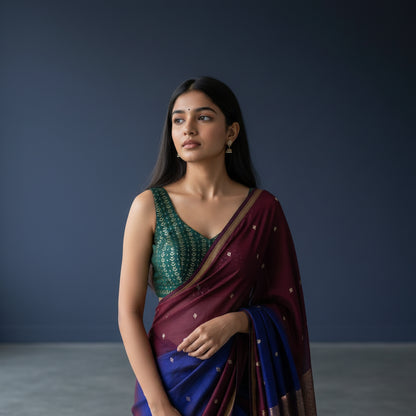 Sequin Chevron Designer Blouse