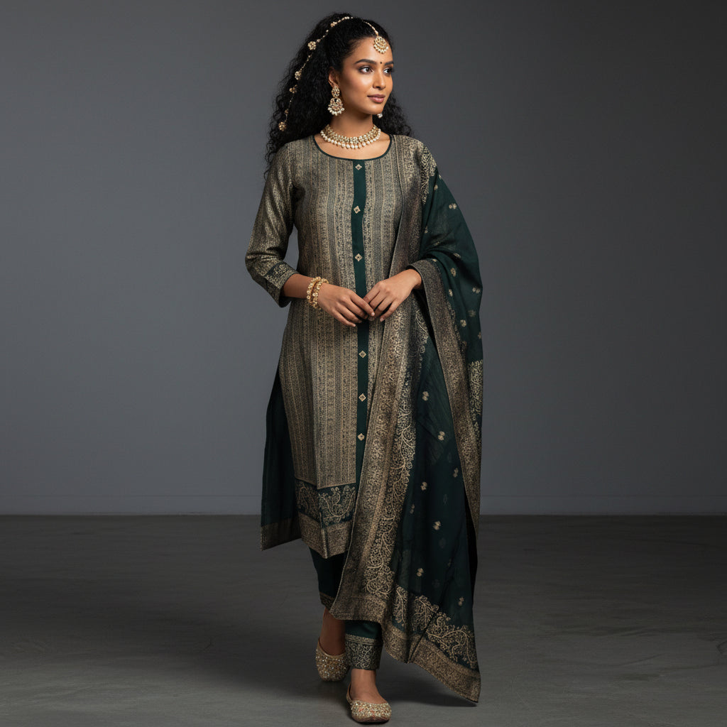 Banarasi Brocade Kurta Set for Celebrations