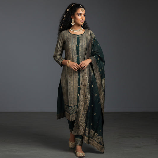 Banarasi Brocade Kurta Set for Celebrations
