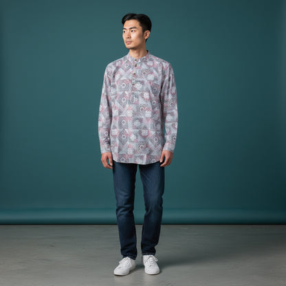 Cotton-Polyester Half Kurta