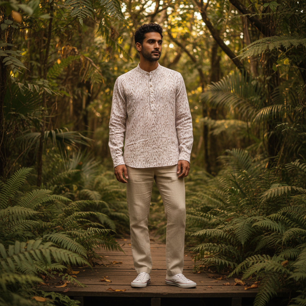 Cotton Half Kurta for Comfort