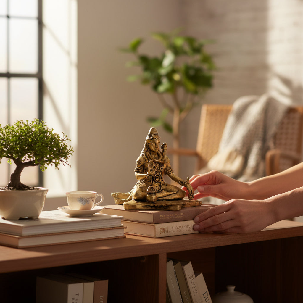 Brass Lord Shiva Idol