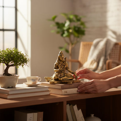 Brass Lord Shiva Idol