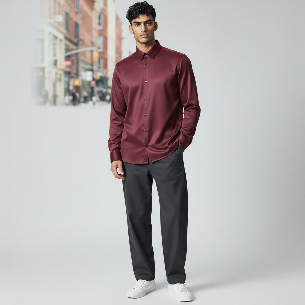 Polyester Shirt for Versatile Comfort