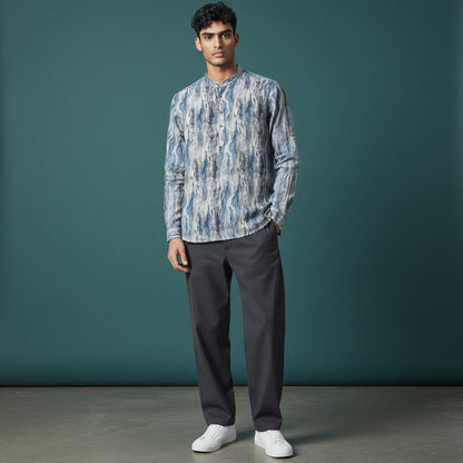 Cotton Polyester Half Kurta