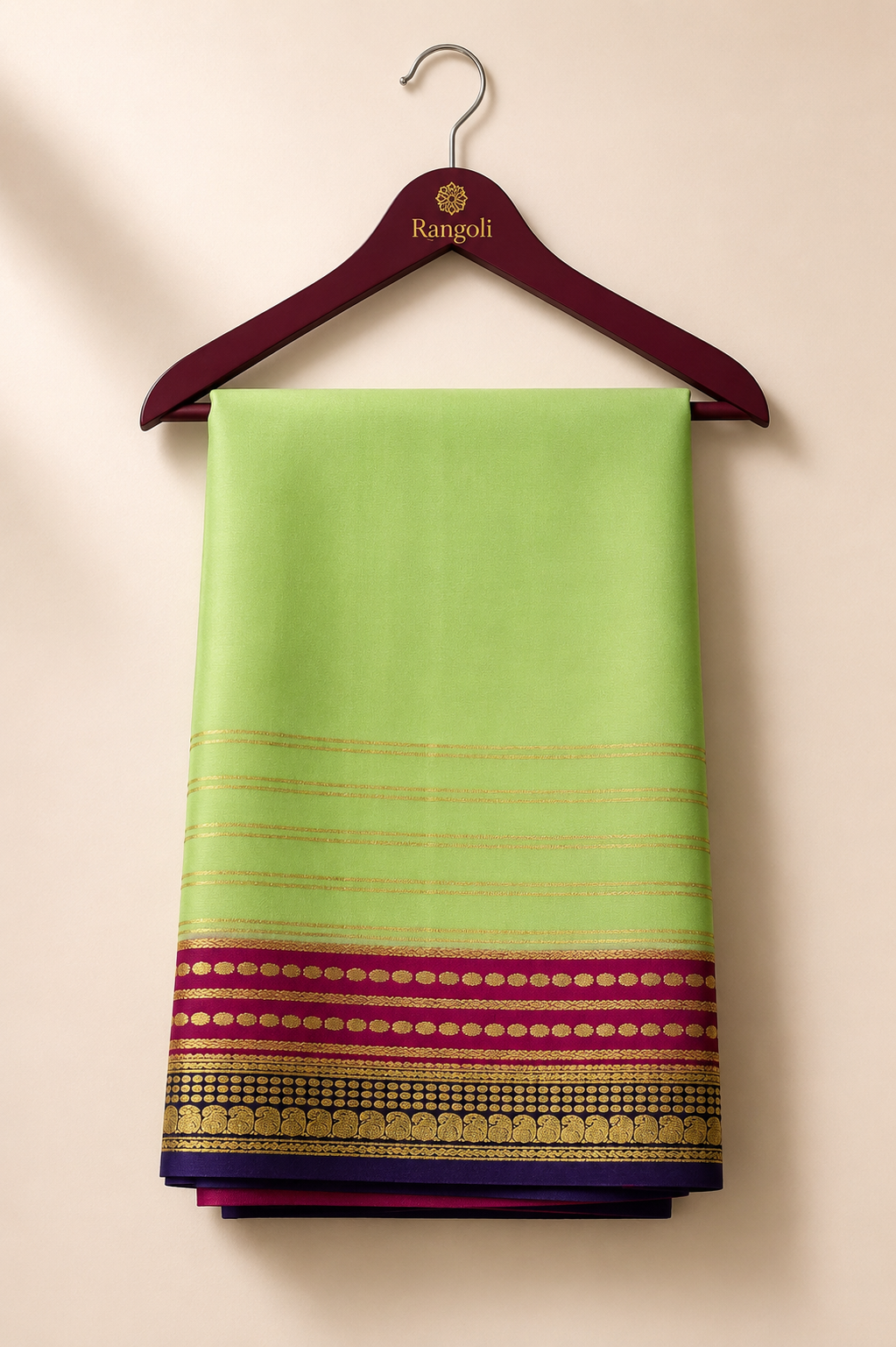 Mysore Pure Silk with 3rd Border Design