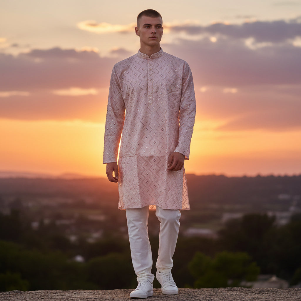 Polyester Kurta Designer Wear