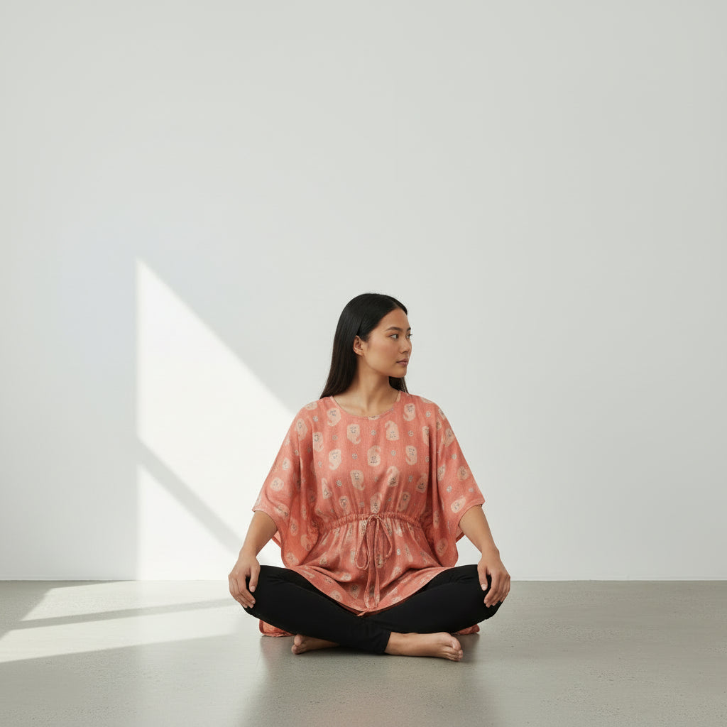 Cotton Kaftan Relaxation Tunic