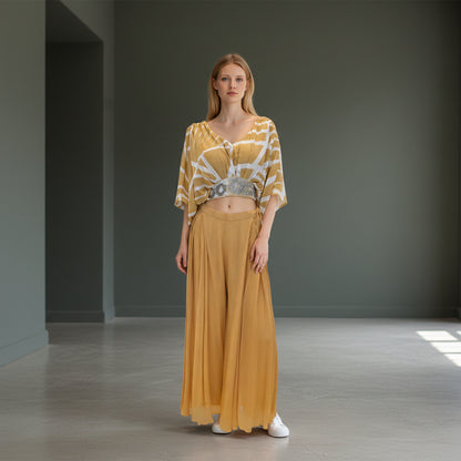 Chiffon Crepe Kaftan