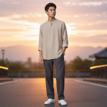 Cotton Polyester Half Kurta