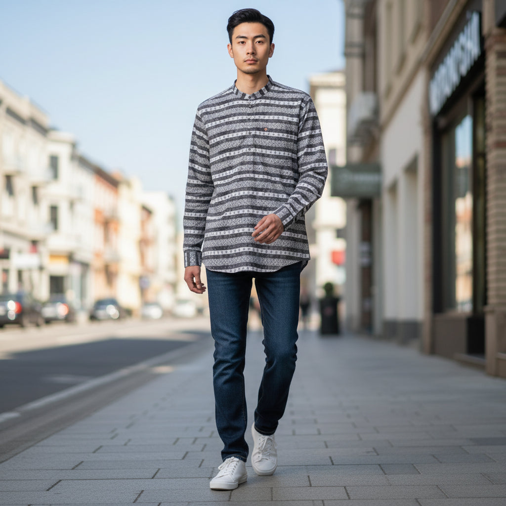 Cotton Polyester Half Kurta