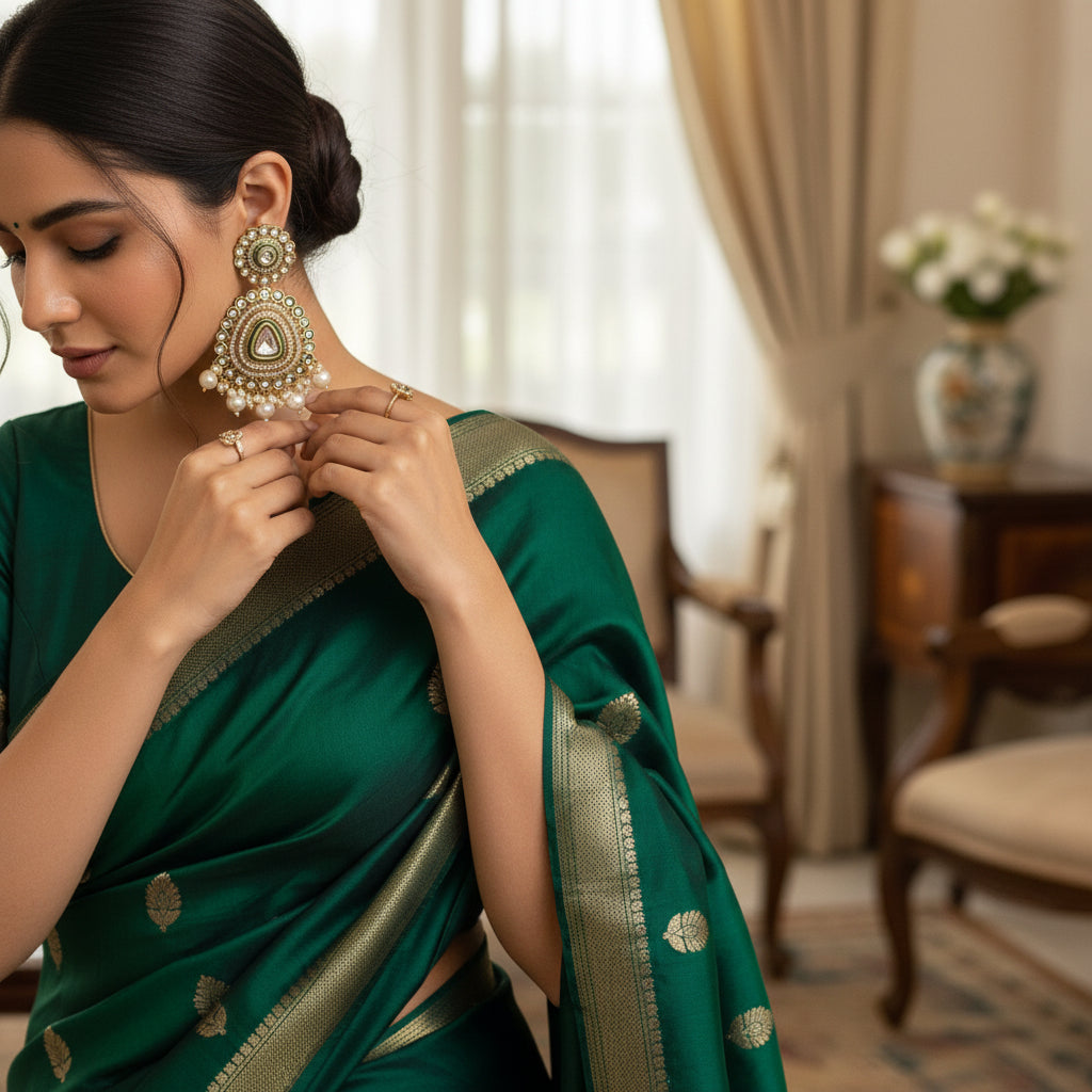 Gold Plated Antique Style Jewelry Set