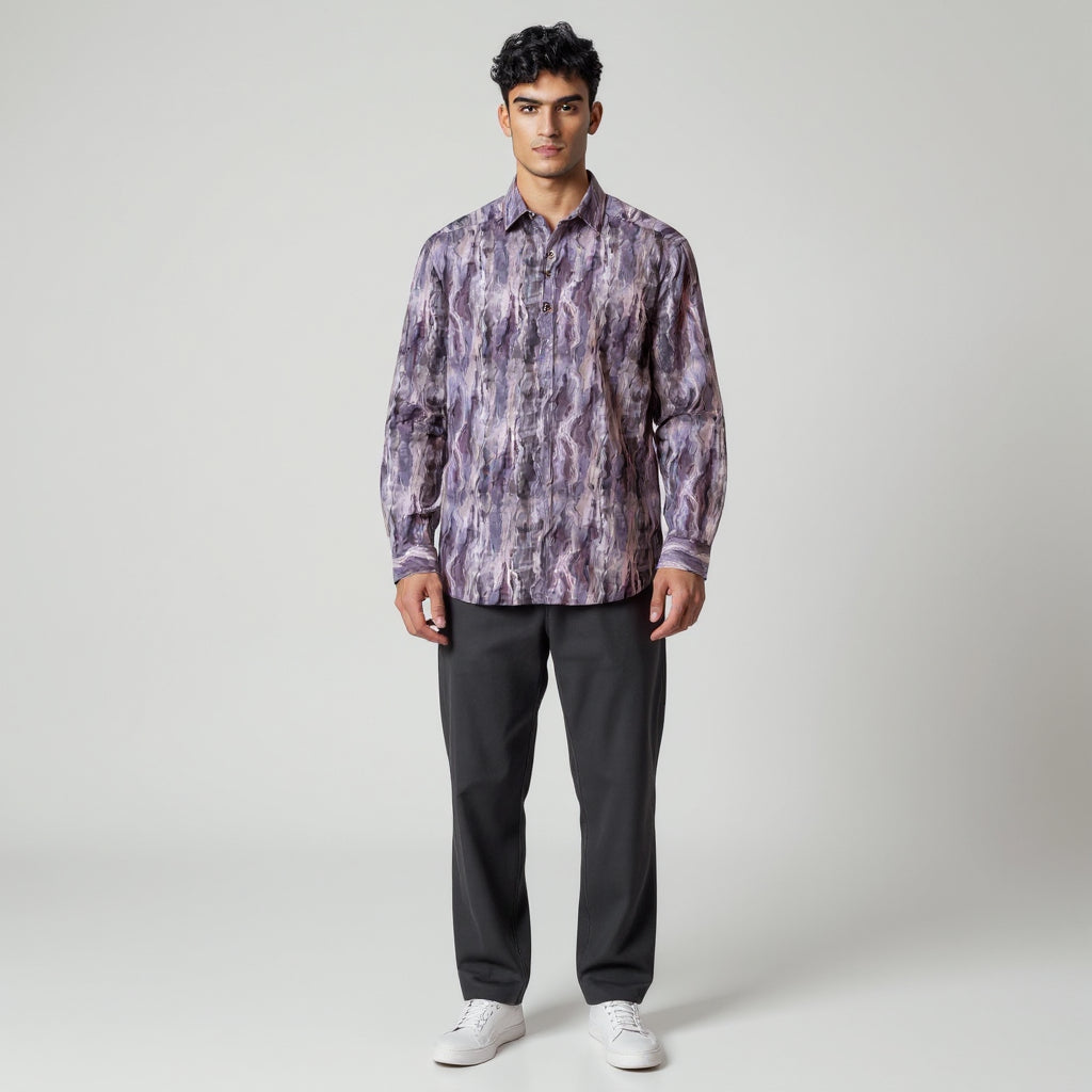 Cotton Polyester Half Kurta