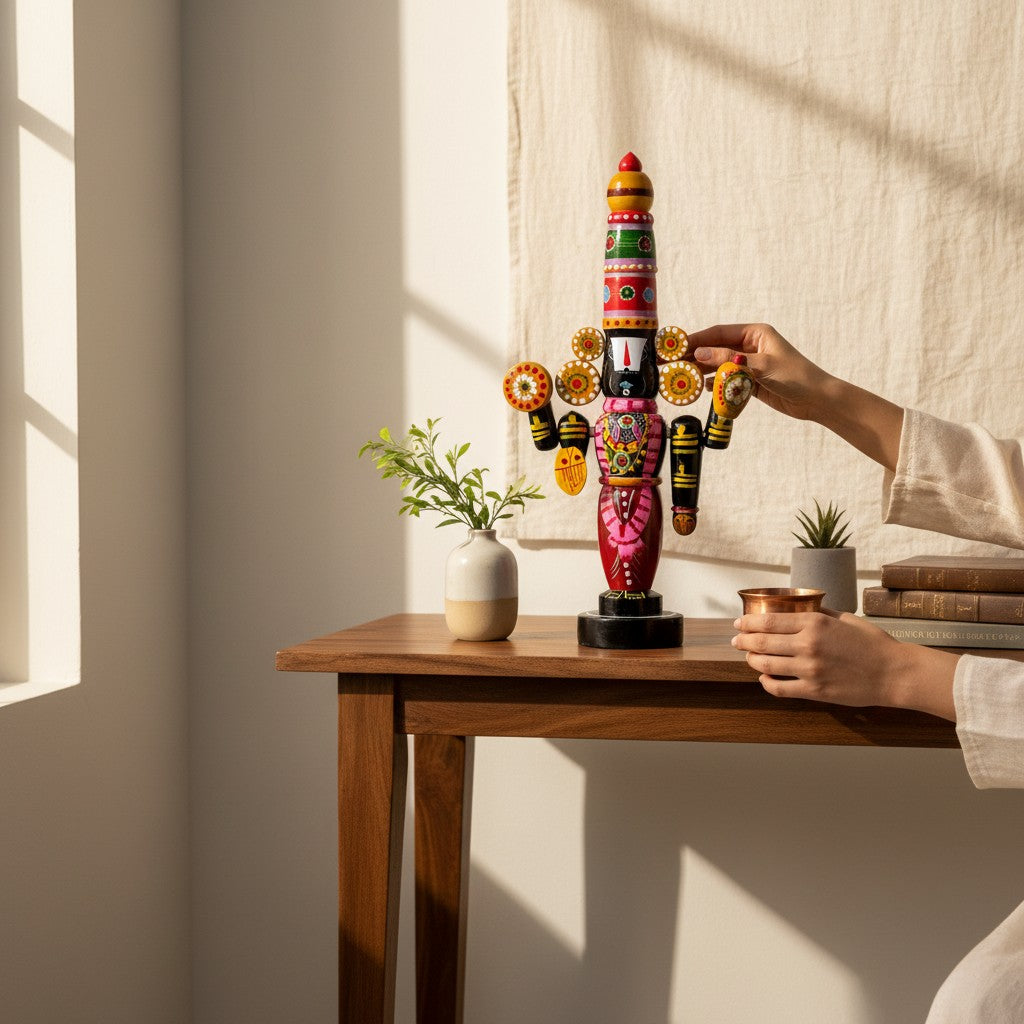 Wooden Idol of Balaji