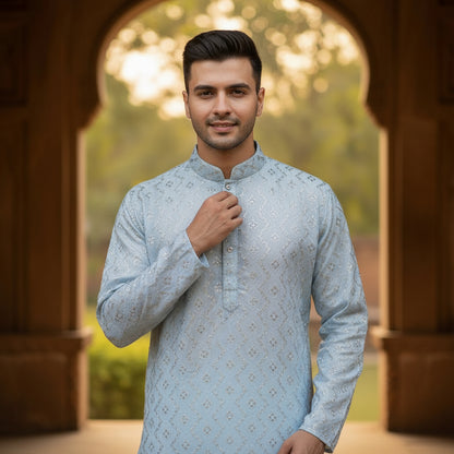 Polyester Kurta Designer Wear