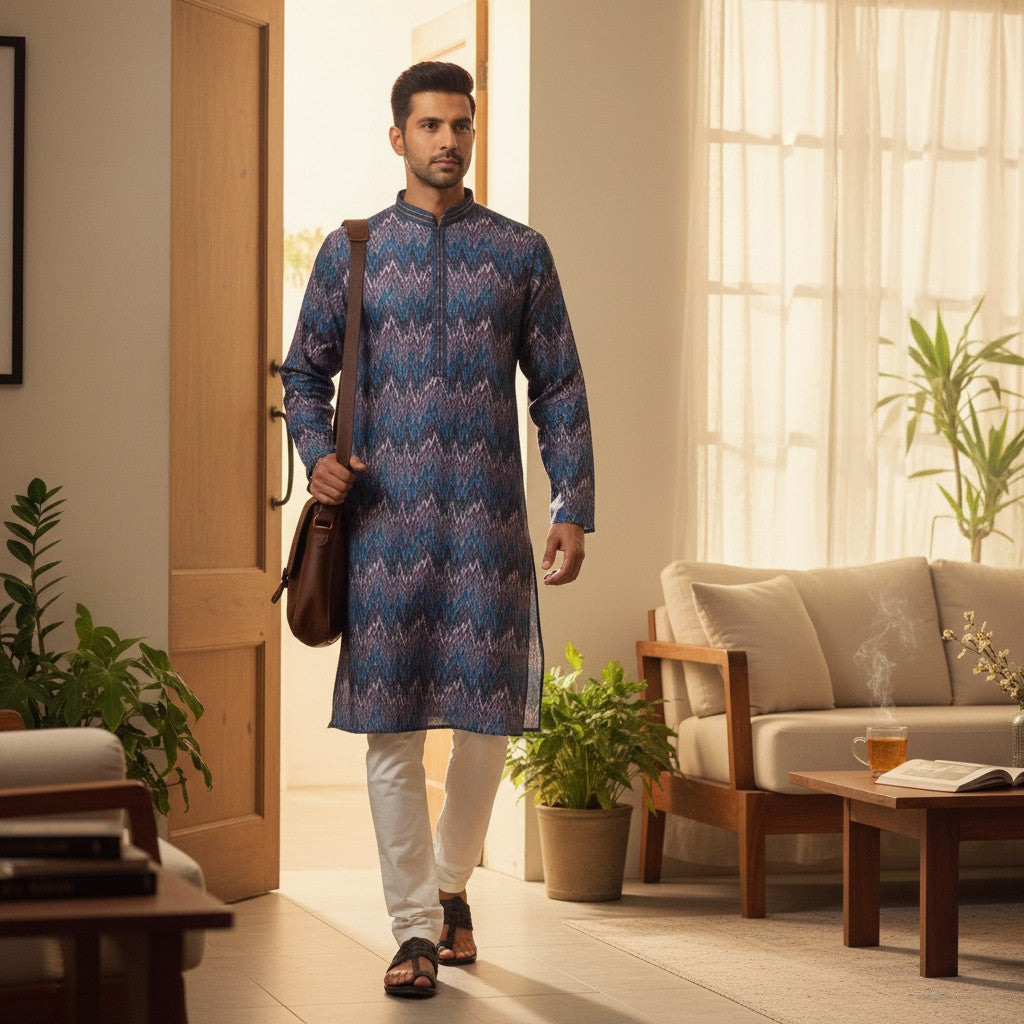 men’s kurta ethnic elegance with modern comfort