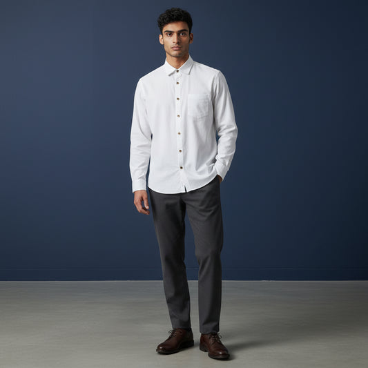 Cotton Polyester Classic Shirt