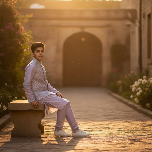 Cotton Silk Blend Kurta Set