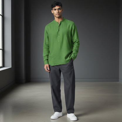 Cotton Half Kurta Casual Wear