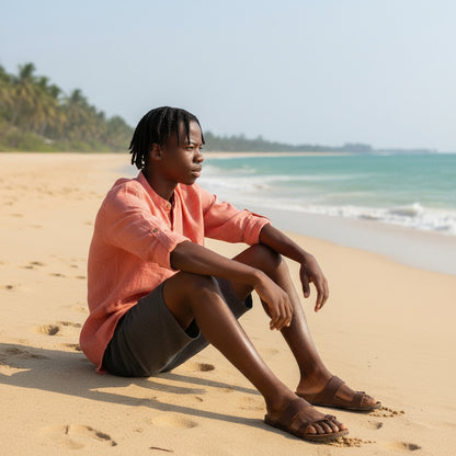 Linen Cotton Half Kurta