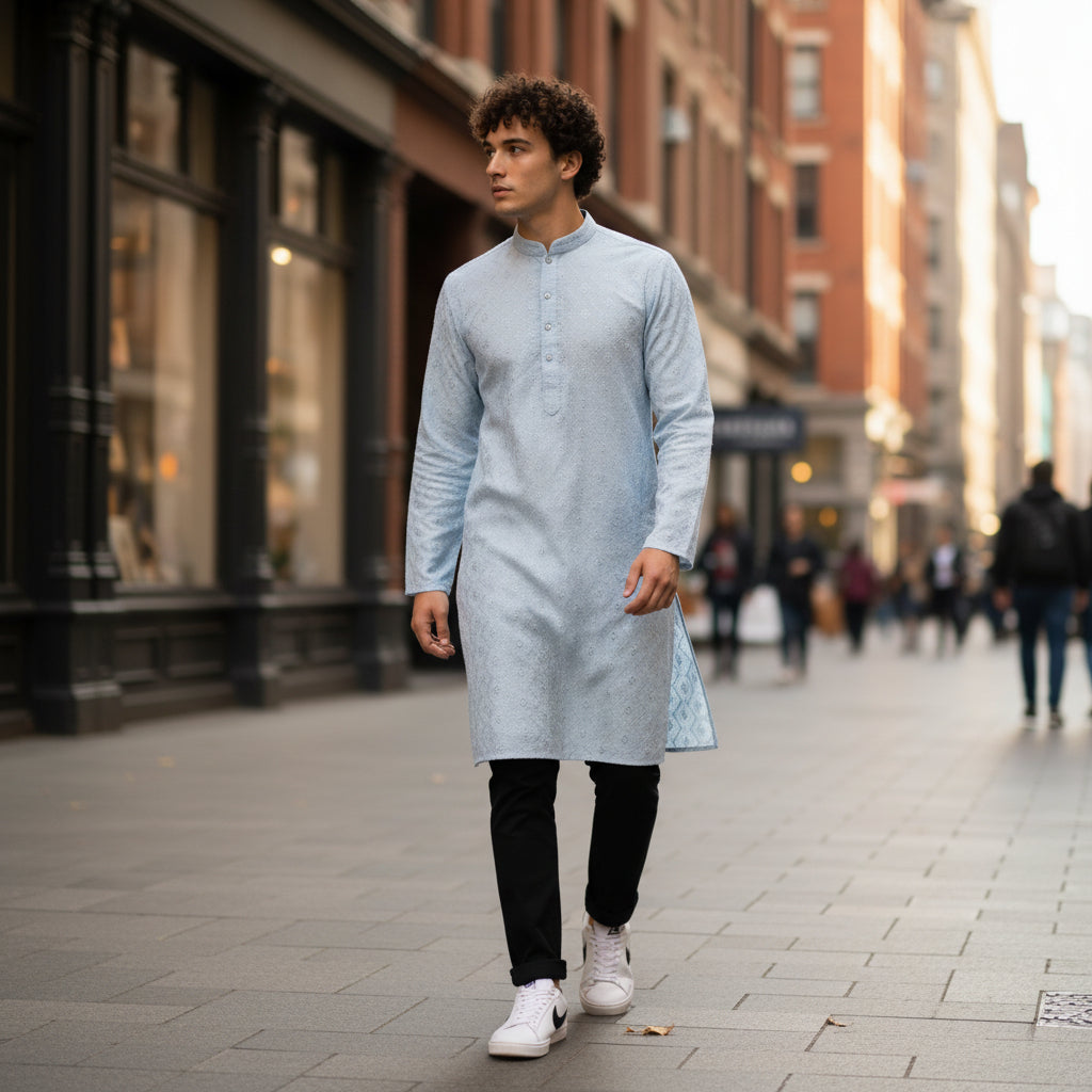 Polyester Kurta Casual Wear