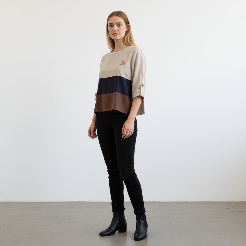 Linen Relaxed Top for Everyday Wear
