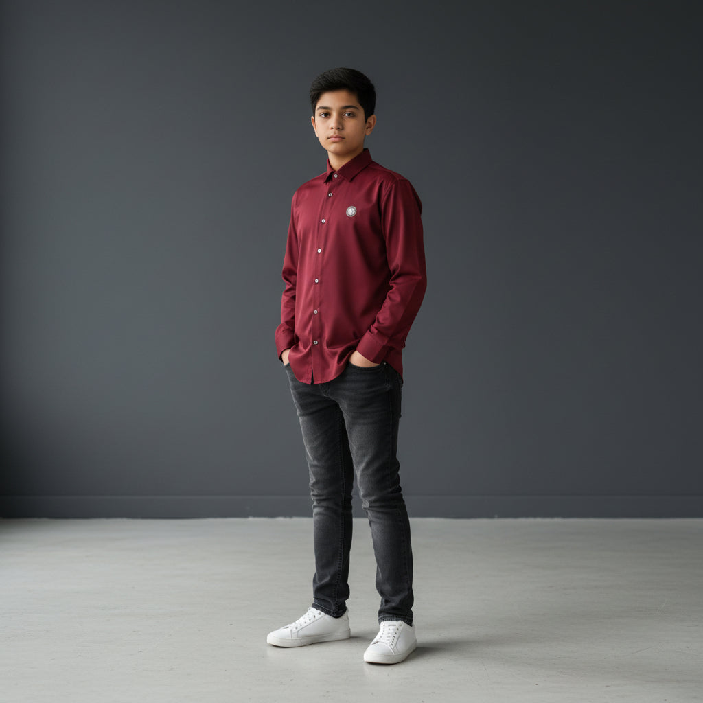 Lycra Button-Up Shirt for Everyday Style