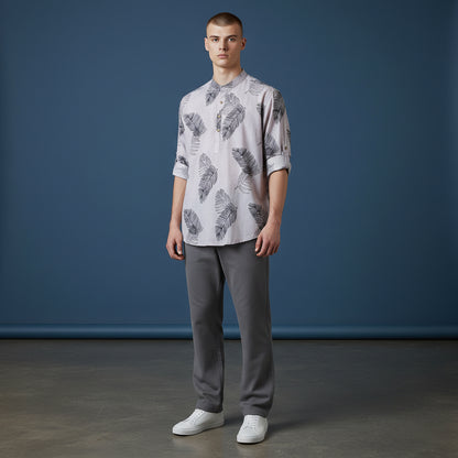 Cotton Polyester Half Kurta