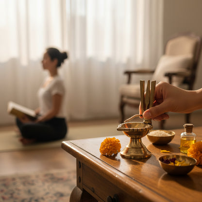 Brass Diya Traditional Lighting