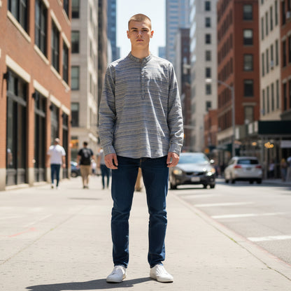 Cotton-Polyester Half Kurta