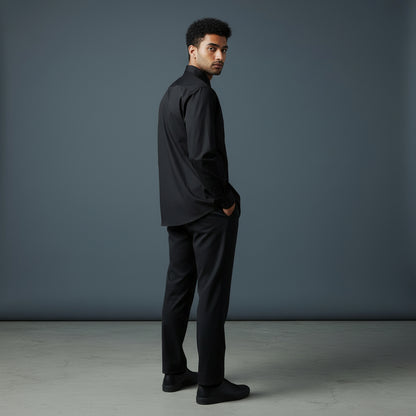 Cotton Polyester Tuxedo  Shirt