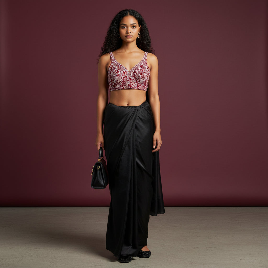 Cotton Embroidered Designer Blouse