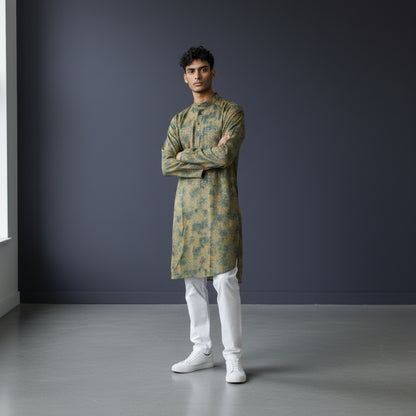 Cotton Polyester Designer Kurta