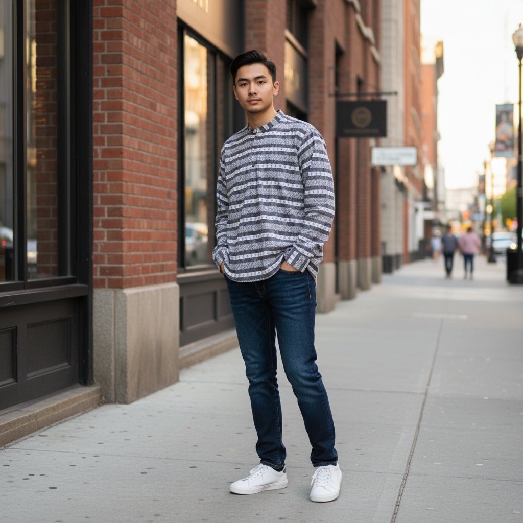 Cotton Polyester Half Kurta