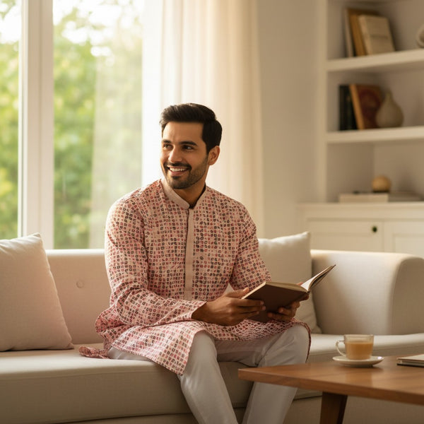 Traditional Indian kurta set