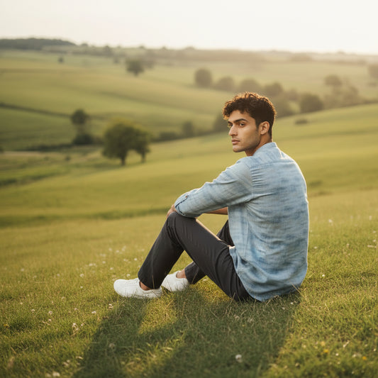 Cotton-Polyester Half Kurta