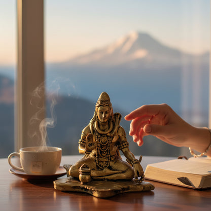 Brass Lord Shiva Idol