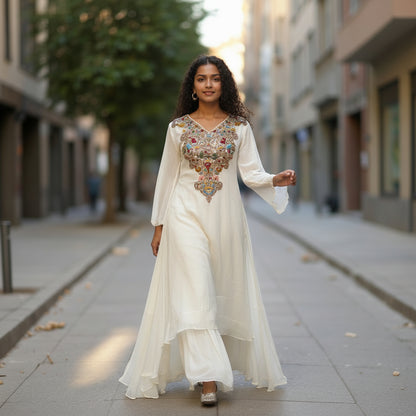 Georgette Anarkali Set for Celebrations